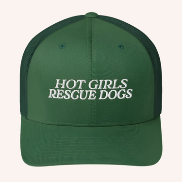 Hot Girls Rescue Dogs Trucker Hat